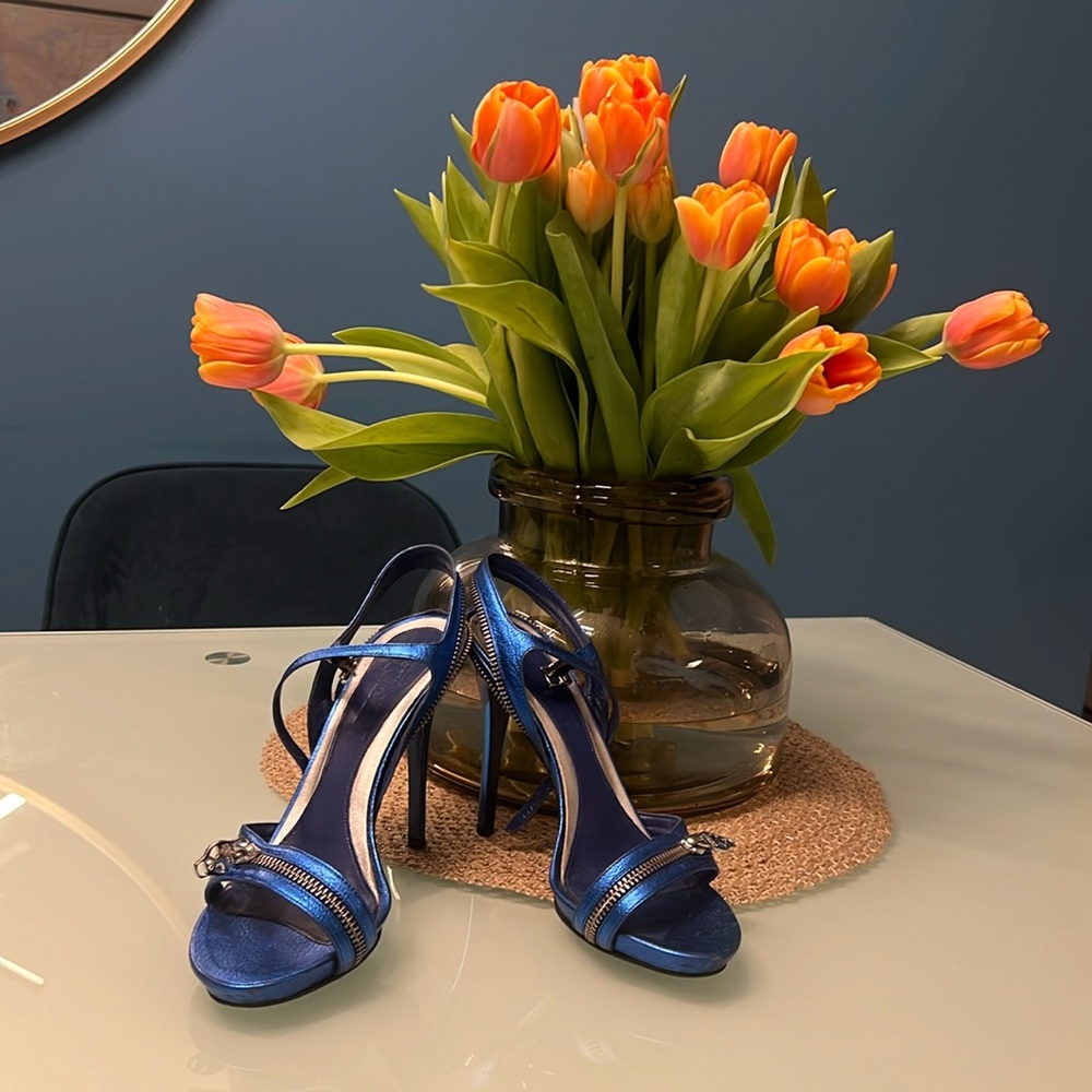 Pre-loved Alexander McQueen heels. Size 38